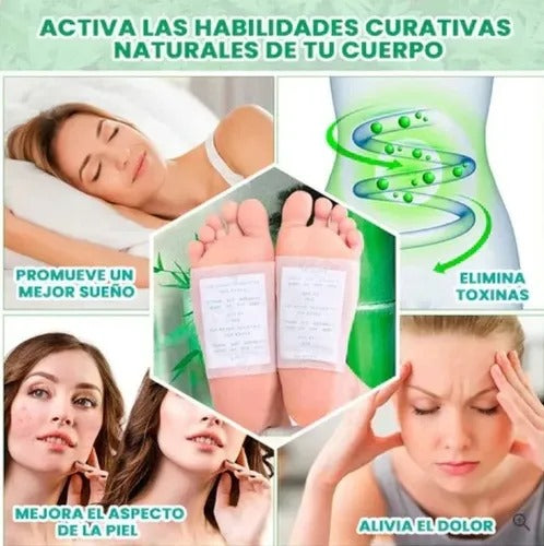 VitalPatch™ 🌱👣  Parche Natural desintoxicante (3 CAJAS)